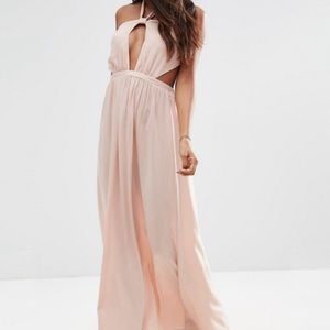 Asos Tie Back Maxi